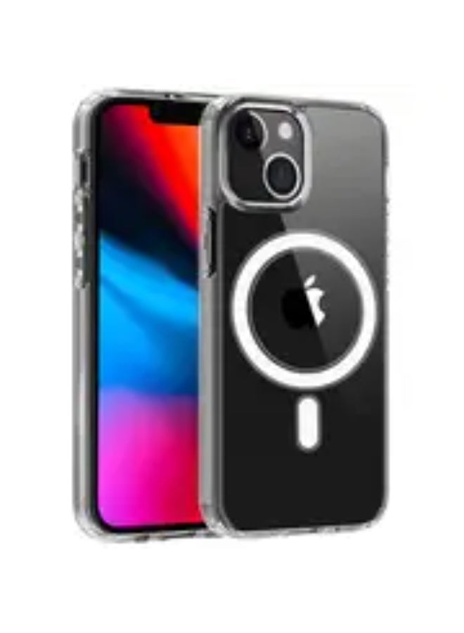 MG Maxguard Magnetic Clear Case for iPhone 13, Transparent Protective Cover, Anti-Yellow Slim Back Cover Crystal Clear Phone Cover for Apple iPhone 13-MG-C008-CL - Image 4