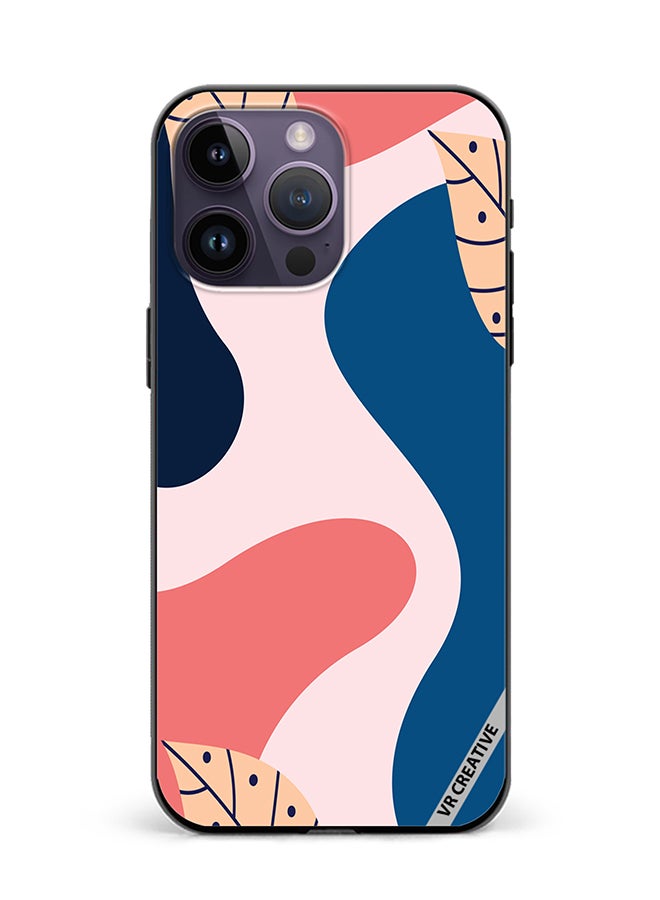 Protective Case Cover For Apple iPhone 16 Pro Max Abstract Modern Digital Painting Fashion Design Multicolour