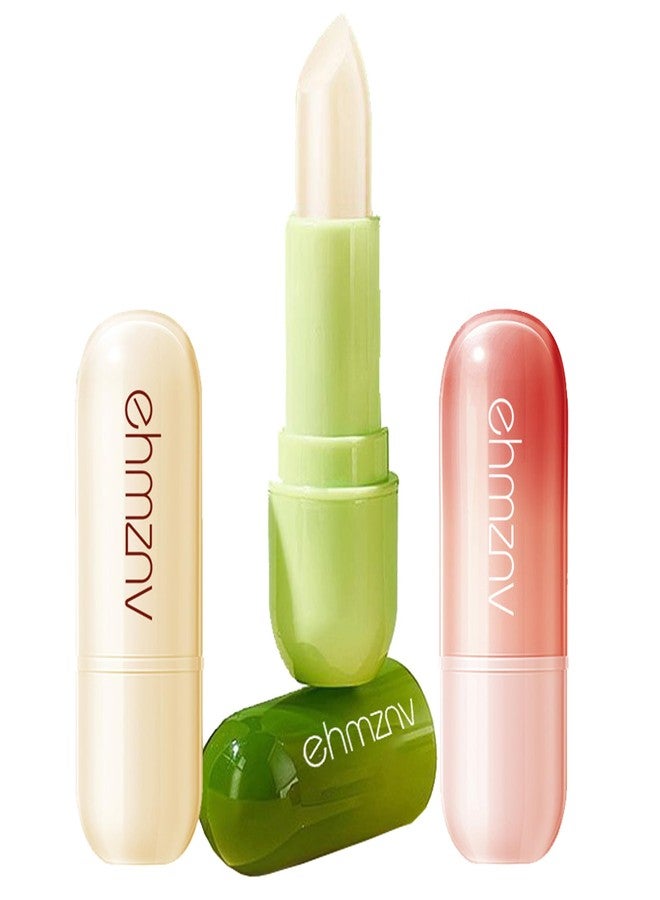 XFXS Lip Balm Stocking Stuffers,Moisturizing Lip Care Christmas Gifts,Fruit Flavor-Ultra Conditioning With Avocado Butter,100% Natural (3-Pack - Image 1