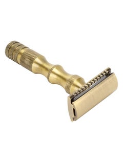 Manual Beard Trimmer Double Edge Replaceable Blades Prevent Slip Safe Men Beard Trimming Tool for Home Travel