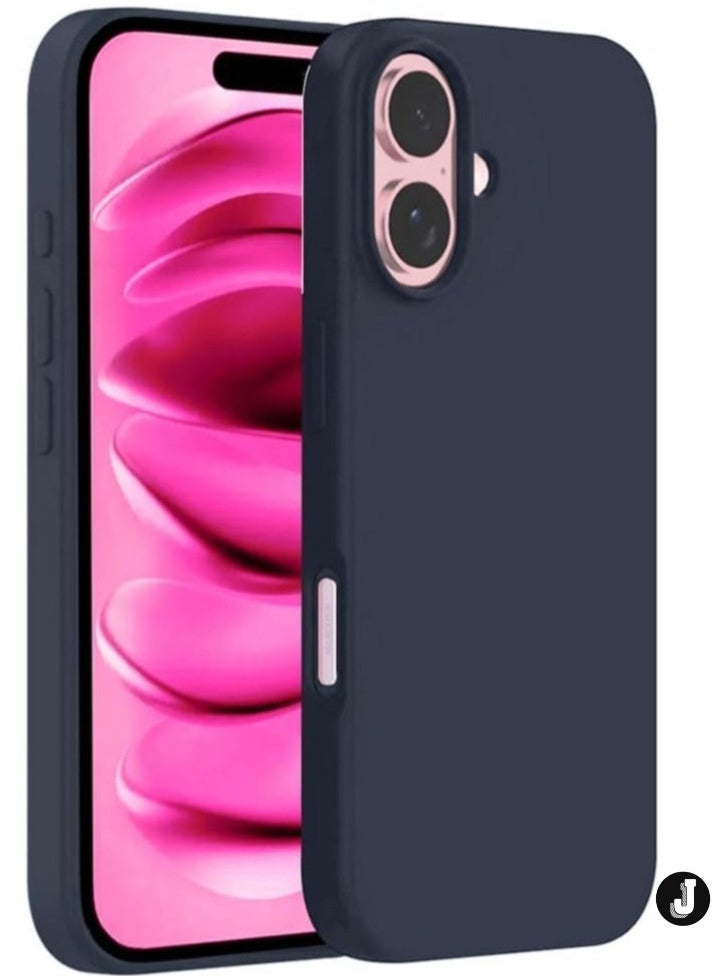 JAJEEK "New Liquid Silicone Case for iPhone 16 – Ultra Slim Design, Soft Anti-Scratch Microfiber Lining & Drop Protection" - Image 1