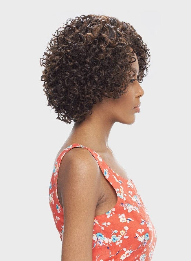 VANESSA Fashion Wigs Medium Short Length Curly Wavy Style Heatwave Synthetic Hair Wig - HESTER (F2058) - Image 4