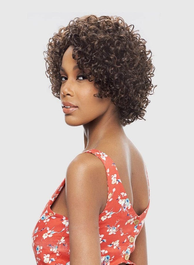 VANESSA Fashion Wigs Medium Short Length Curly Wavy Style Heatwave Synthetic Hair Wig - HESTER (F2058) - Image 2