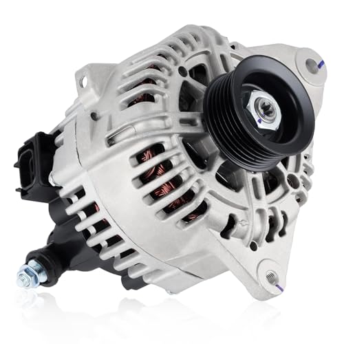 Farrme 11188 Car Alternator Fit for Hyundai Santa Fe Alternator Sonata Tiburon Tucson for Kia Magentis Optima Sportage V6 27L Automotive Replacement Alternators AVA0066 2655524 3730037800 - Image 1