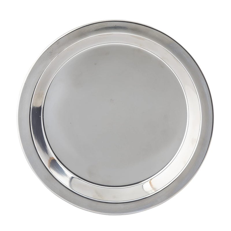 Tablecraft 10548 Pie Pan, 10-1/8" Dia. x 3/4", Round, Stainless Steel - Image 3