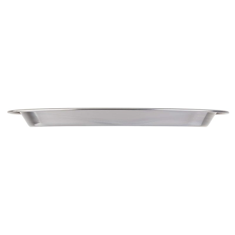 Tablecraft 10548 Pie Pan, 10-1/8" Dia. x 3/4", Round, Stainless Steel - Image 2