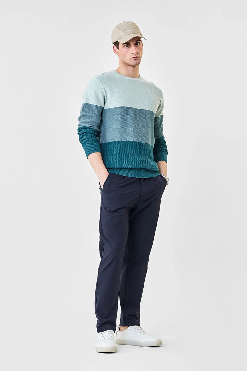SNITCH Relaxed Fit Stretch Trousers