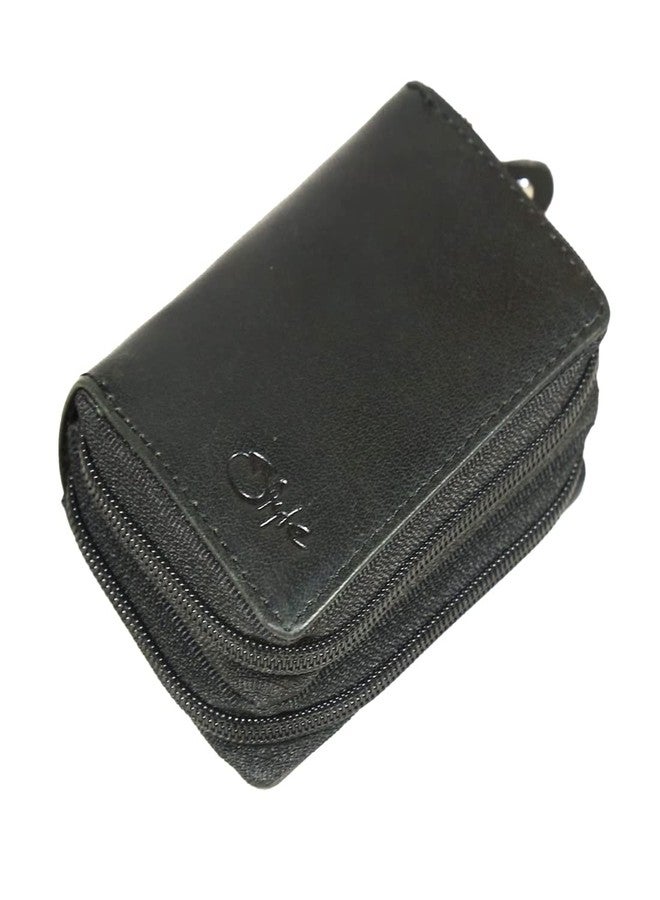 STYLE SHOES Pure Leather Green Women Multi Purpose Wallet/Purse/Card Holder wallet for Girls - Image 3