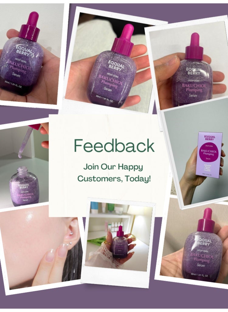 eqqualberry Bakuchiol Plumping Serum – Gentle Retinol Alternative for Firm & Radiant Skin - Image 3