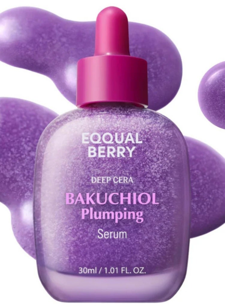 eqqualberry Bakuchiol Plumping Serum – Gentle Retinol Alternative for Firm & Radiant Skin - Image 1