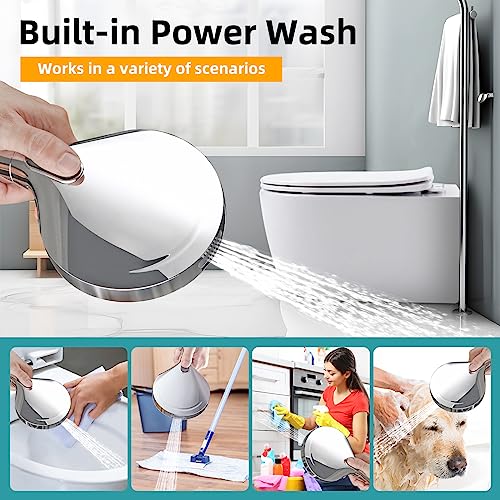 Cobbe Filtered Shower Head with Handheld, High Pressure 9 Spray Mode Showerhead with Filters, detachable shower head, Water Softener for Hard Water Remove Chlorine and Harmful Substance, Chrome - Image 4