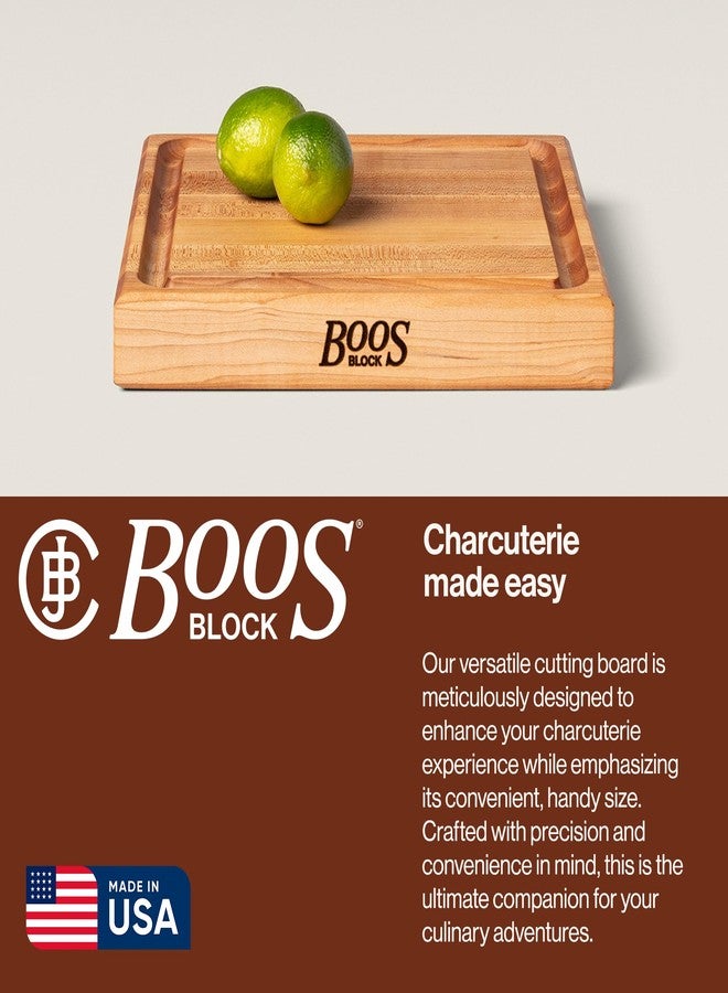 John Boos Block CB1052-1M1212175 Maple Wood Square Cutting Board with Juice Groove, 12 Inches x 12 Inches x 1.5 Inches - Image 4
