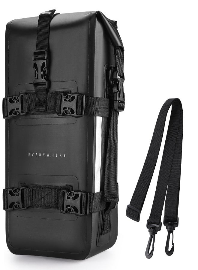 WEST BIKING Motorcycle Bumpers Bag Waterproof 5L Motorcycle Side Frame Bag Motorcycle CrashBar Bag Universal Motorcycle Riding Tools Storage Bag Motorcycle Accessory - Image 1