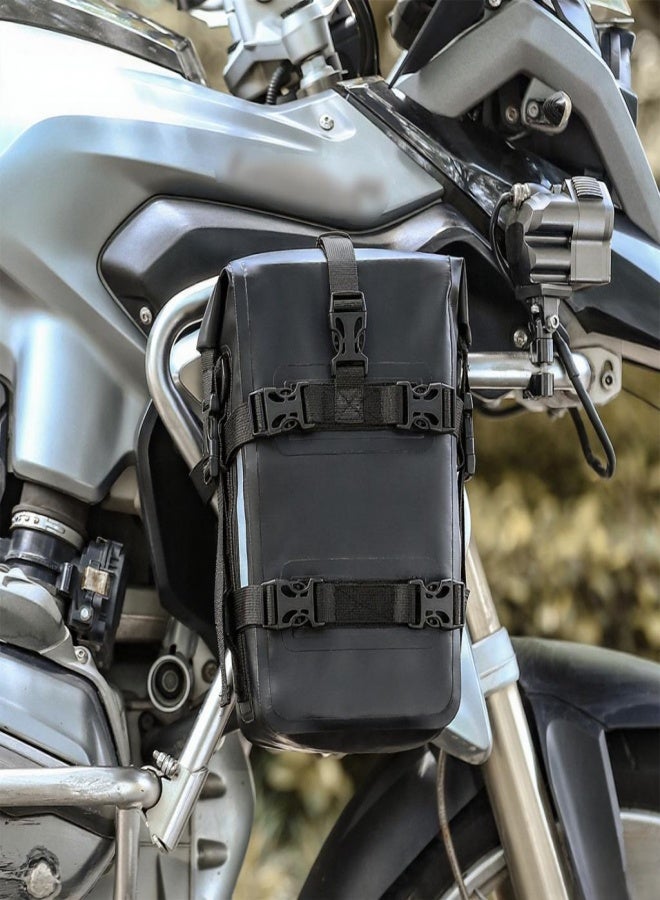 WEST BIKING Motorcycle Bumpers Bag Waterproof 5L Motorcycle Side Frame Bag Motorcycle CrashBar Bag Universal Motorcycle Riding Tools Storage Bag Motorcycle Accessory - Image 4