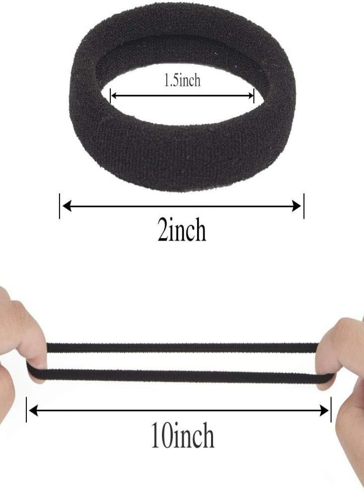 إسكدنيا أواسيسجالور 60 قطعة من مطاطات الشعر المرنة ومشابك الشعر للكعكة للنساء والفتيات. - Image 2