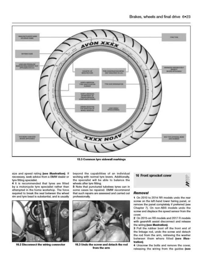 BMW S1000RR/R & XR Service & Repair Manual (2010 t  - Image 4