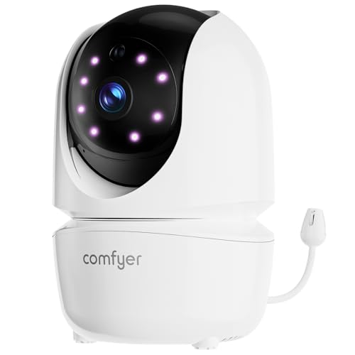 Comfyer BM01 Add-on Camera Baby Monitor, Video Baby Monitor, 1080p FHD Resolution, Remote Pan Tilt Zoom, Two-Way Talk, Night Vision, Peace of Mind - Image 1