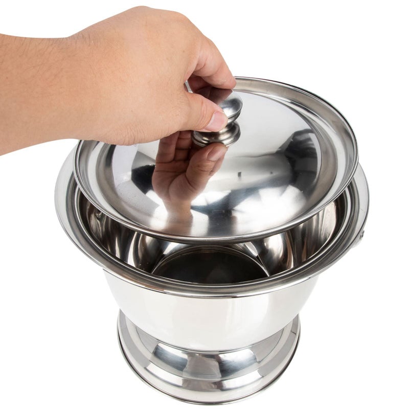 Stainless Steel Portable Urinal Pot with Handle Odor Blocking for Home Travel Easy Clean - Image 4