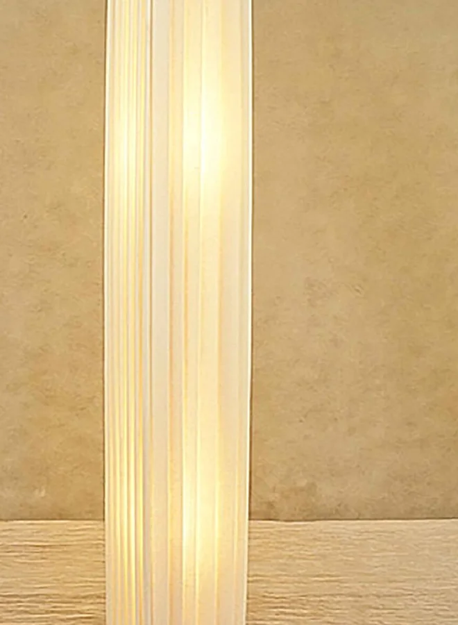 ميكاسا 40 واط E27 Base 2 LED مصباح قائم على الأرض بتصميم بسيط حديث أبيض دافئ 14 × 120 × 14 سم C500031S16