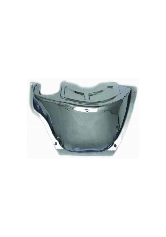 R9417 Flywheel Dust Cover - Chrome Steel