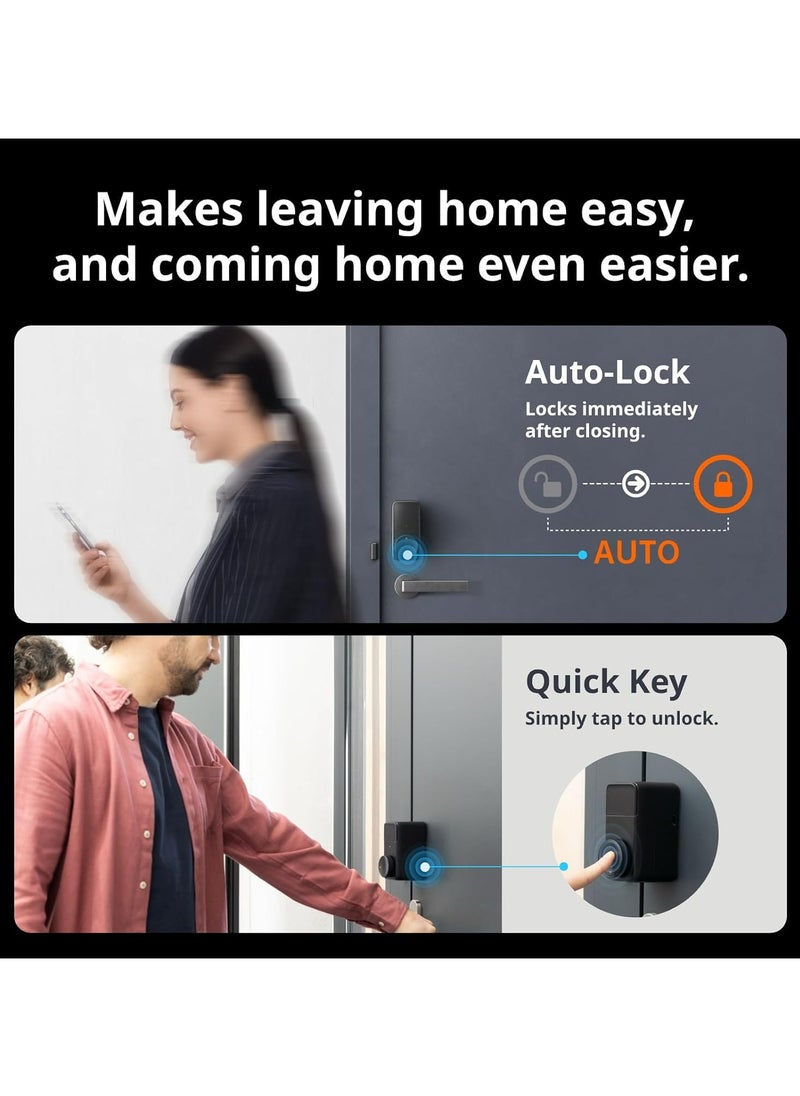 SwitchBot SwitchBot Smart Lock Pro, Keyless Entry Door Lock, Smart Door Lock Front Door, Electronic Smart Deadbolt,  - Image 4