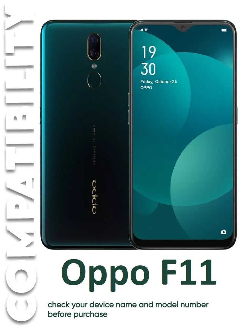 ACLIX Antistatic ESD Dustproof Premium Quality High Definition Tempered Glass Screen Protector Designed For Oppo F11 - Image 3