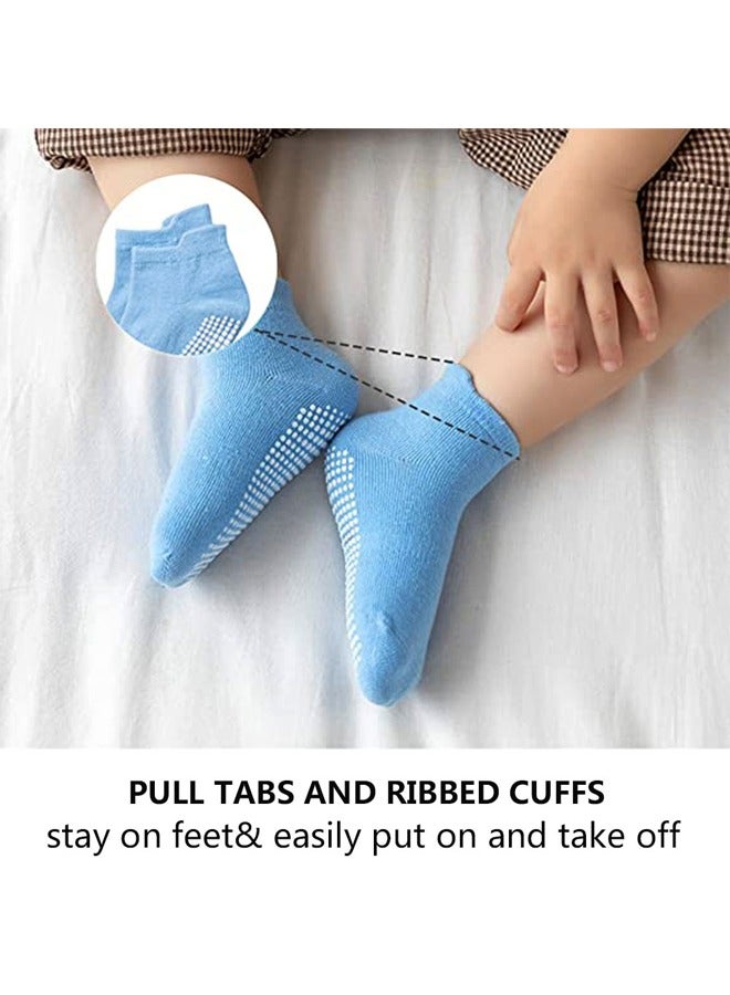 GUSGU 6 أزواج من الجوارب طفل 2012 طفل القطن الجوارب طفل الصيد للرجال والنساء غير زلة جوارب الكاحل - Image 5
