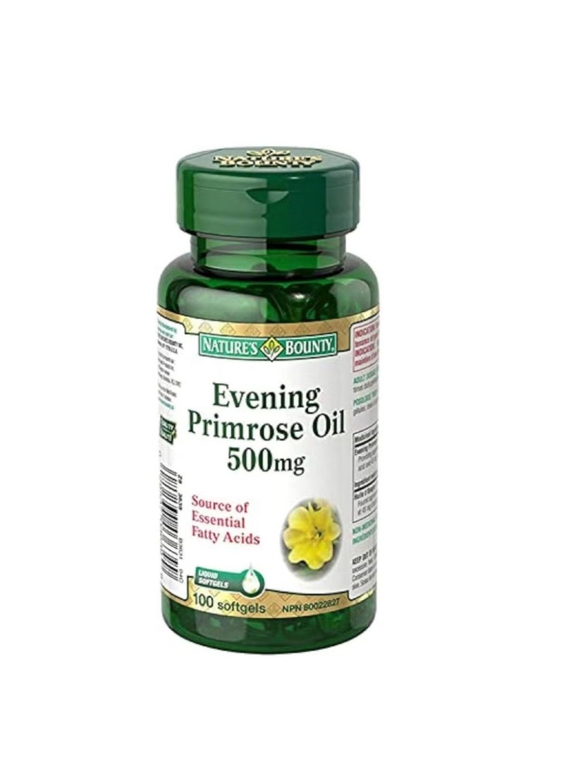 Nature's Bounty Evening Primrose Oil 500 mg Soft gels