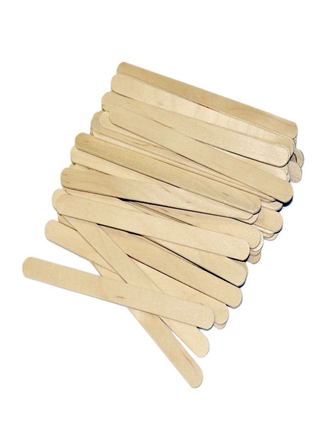 Appearus 1000 Ct. Medium Wood Waxing Applicator Face Eyebrow Stick Wax Hair Removal 4.5"x3/8" - Image 1
