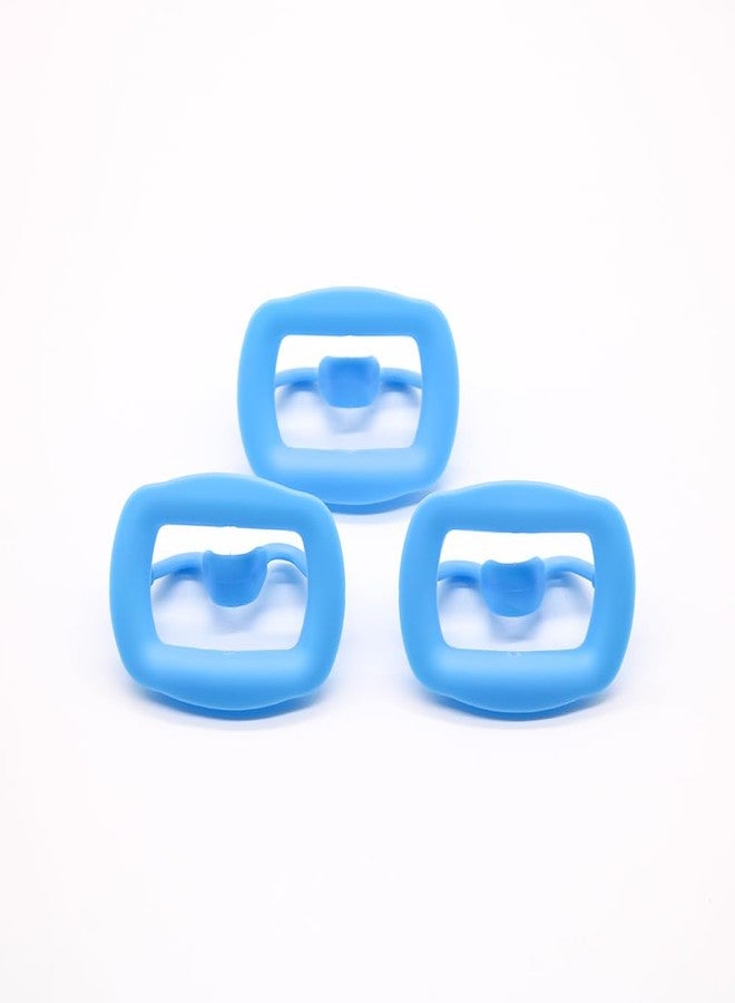 Impressive Smile 3 Pcs Silicone Mouth Opener (BLUE - Image 2