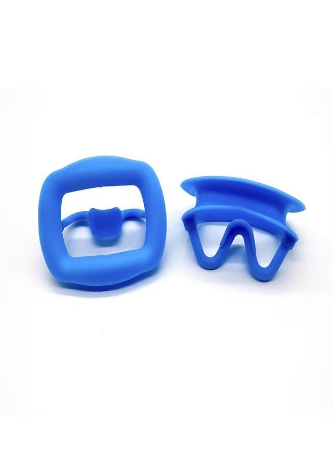 Impressive Smile 3 Pcs Silicone Mouth Opener (BLUE - Image 5