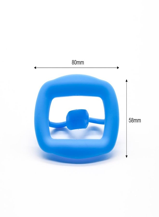 Impressive Smile 3 Pcs Silicone Mouth Opener (BLUE - Image 3