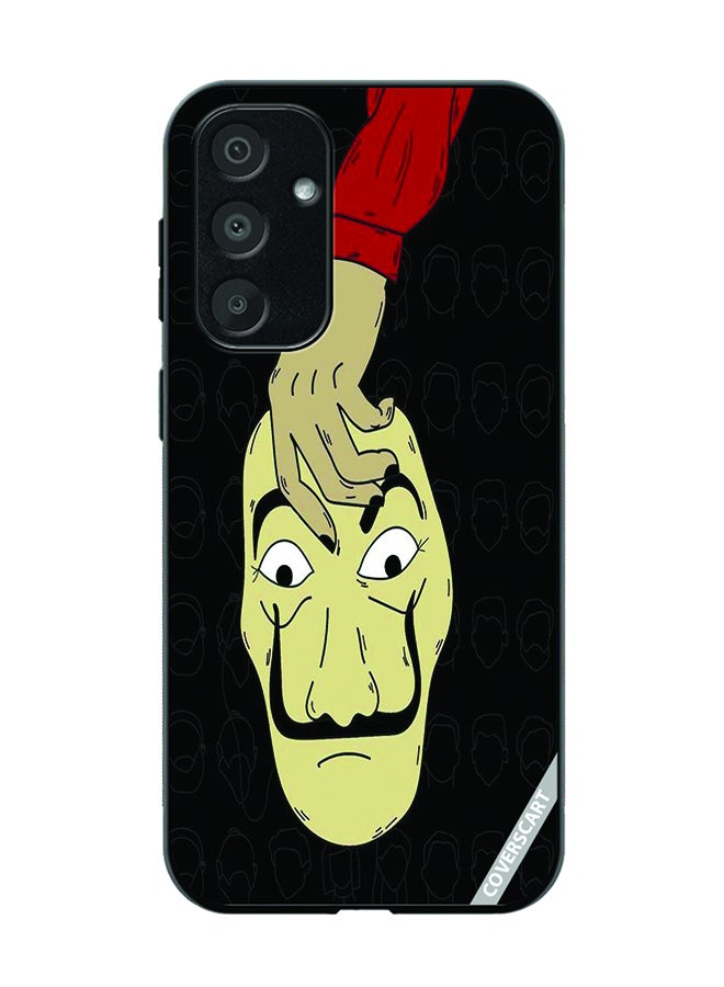 Protective Case Cover For Samsung Galaxy A55 Money Heist Face Design Multicolour