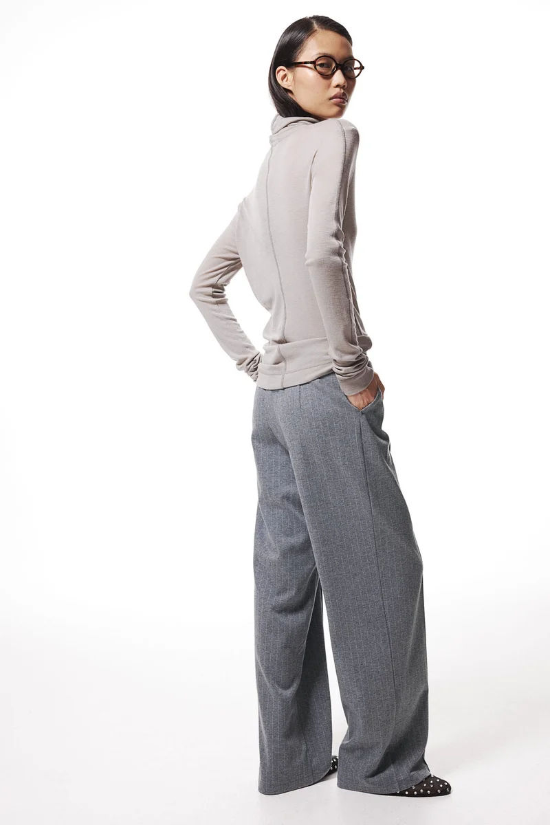 اتش اند ام High-Waisted Tailored Trousers