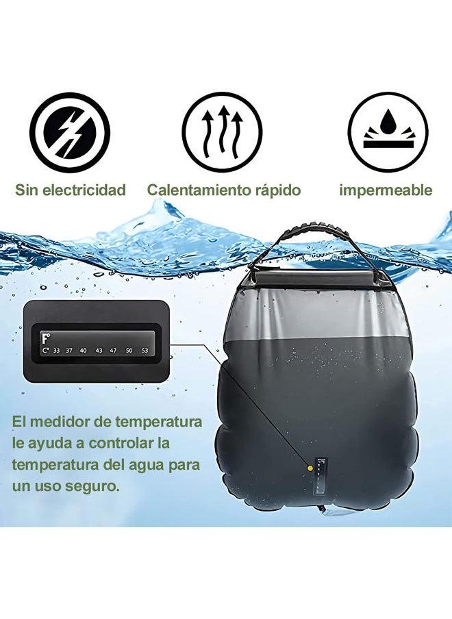 Generic 20L Hanging Shower Bag Camping  - Image 5