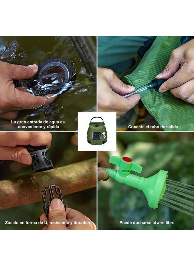 Generic 20L Hanging Shower Bag Camping  - Image 4