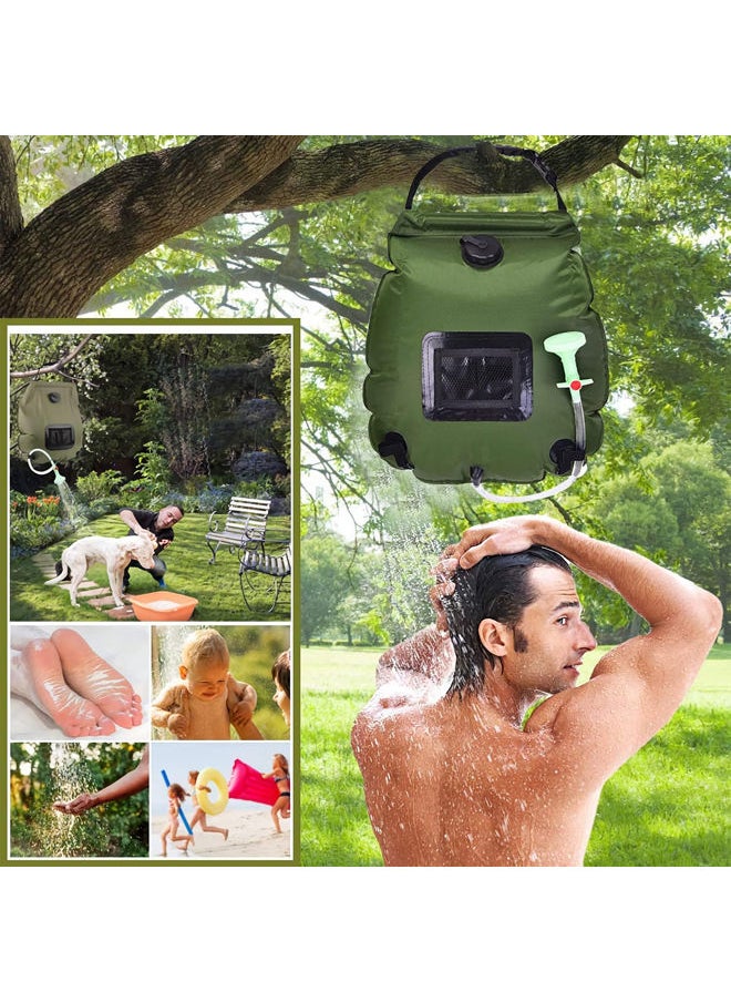 Generic 20L Hanging Shower Bag Camping  - Image 2