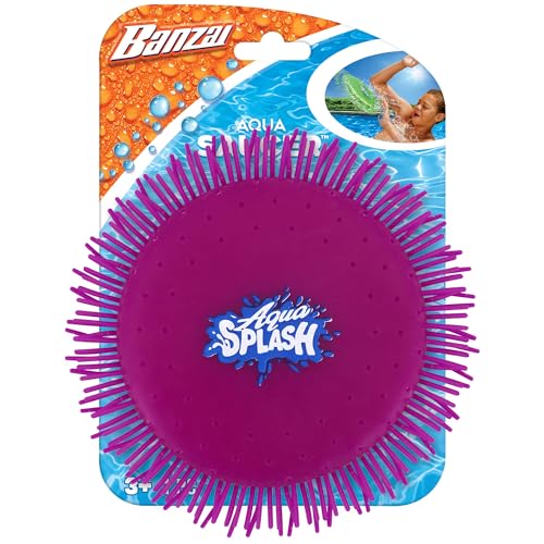 Banzai Green Aqua Saucer Pool Toy 5" Disk (Soak It and Throw It) - Image 2