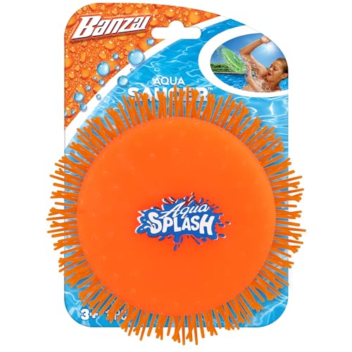 Banzai Green Aqua Saucer Pool Toy 5" Disk (Soak It and Throw It) - Image 3