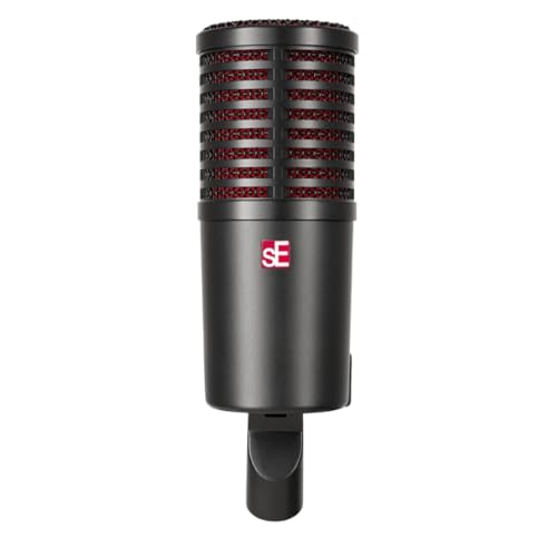 SE ELECTRONICS Dynacaster Dynamic Broadcast Microphone with Built-in Dynamite Pre-amp - Image 1