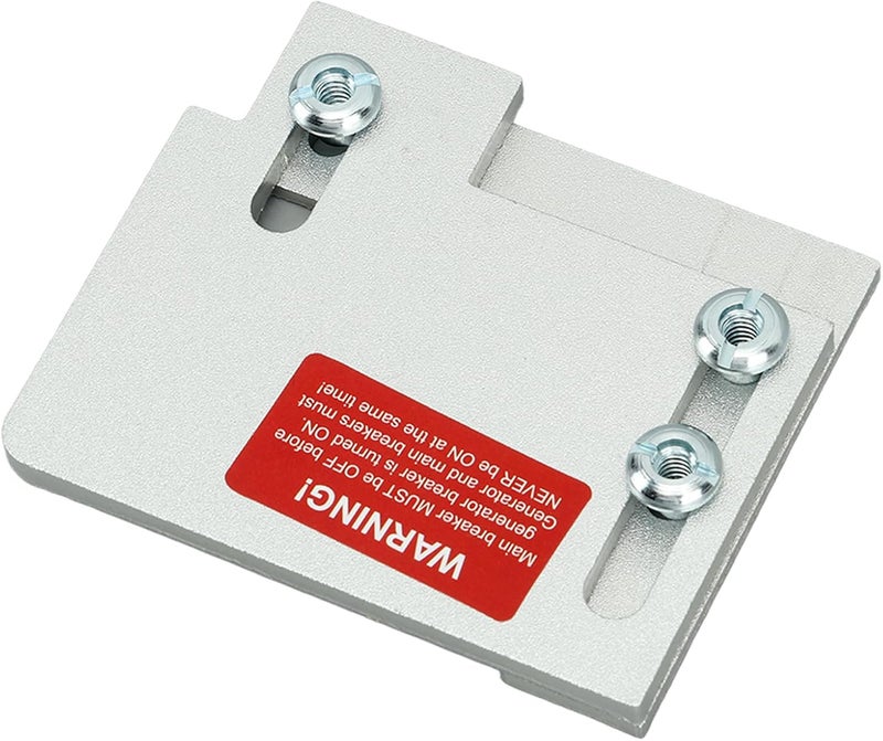Aluminum Alloy Interlock Plate Generator Interlock Kit Ensures Spacing Between Breakers and Generator Power for Breaker - Image 5