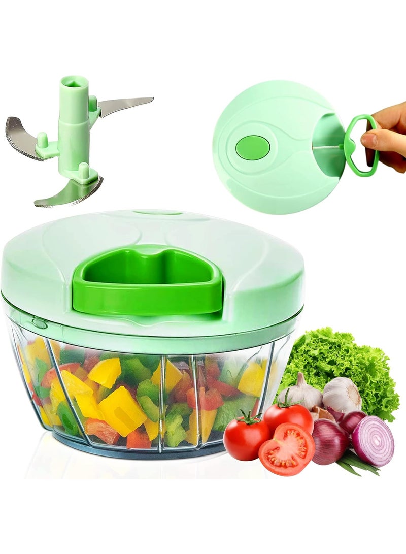 قاطعة سهلة الدوران - مفرمة طعام يدوية وقاطعة خضراوات (JX-606) - Image 1