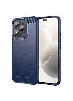 Case Compatible with Honor 400 Lite 5G, Soft TPU Carbon Fibre Textured Scratch and Shock Resistant Phone Case Slim Drop Resistant Rugged Bumper Cover