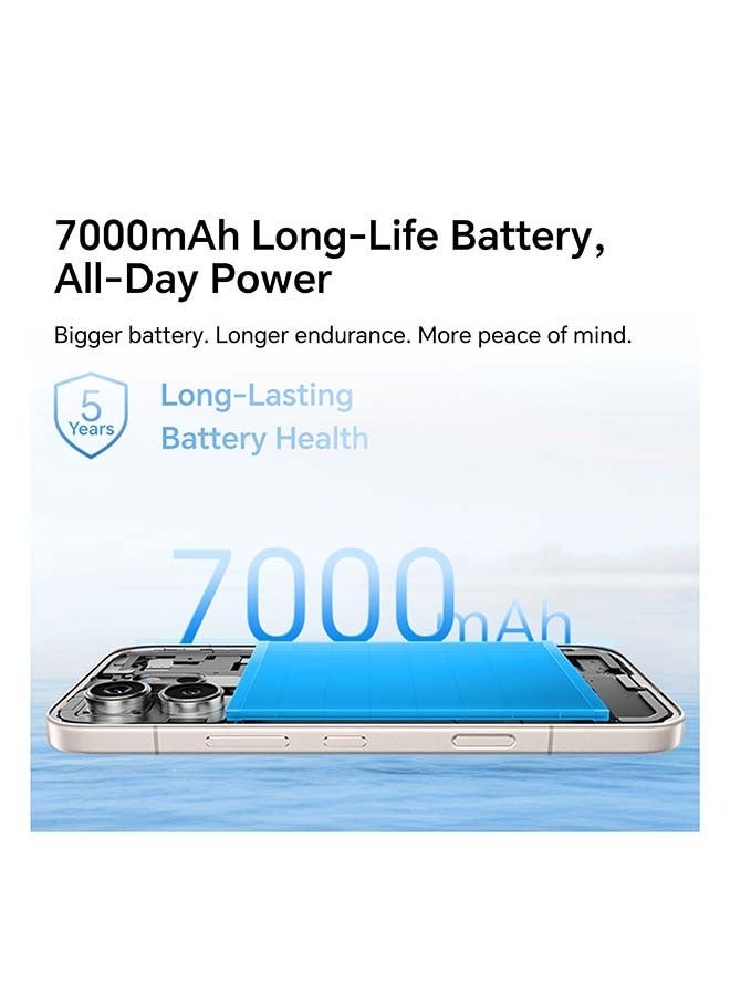 هونور 600 5G مزدوج الشريحة 8 جيجابايت رام 256 جيجابايت ذهبي أبيض مع سماعات أذن X7e مجانية وغطاء خلفي (قد يختلف لون الهدايا) - Image 5