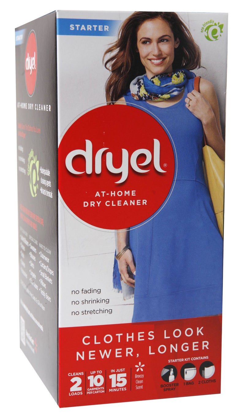 Dryel AtHome Dry Cleaning Starter Kit With Bag Breeze Clean Scent 1 kit