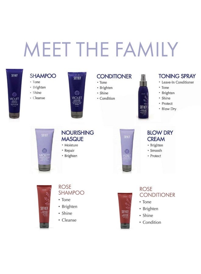 Surface Hair Pure Blonde Violet Shampoo, Package and Ounce may vary - Image 4