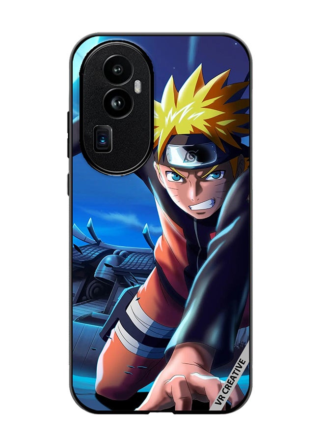 VR CREATIVE Protective Case Cover For Oppo Reno 10 Pro Plus Naruto Uzumaki Design Multicolour - Image 1