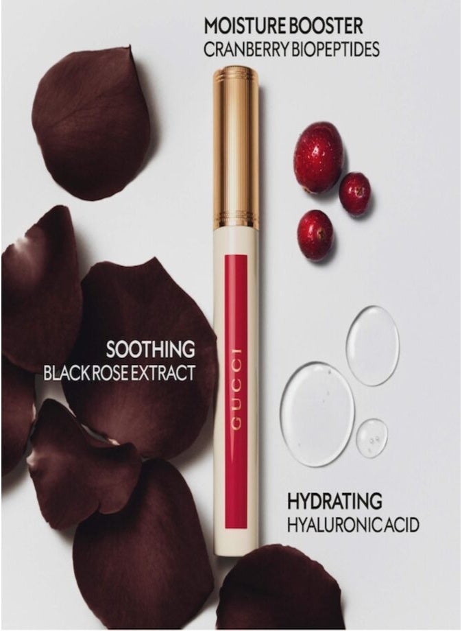 غوتشي مستحضر GUCCI Glow Oil-In-Water Tint (سعة 6.5 مل - درجة 415 - Clara Pink): أحمر شفاه سائل مرطب بلمسة لامعة وتألق مشرق. - Image 5