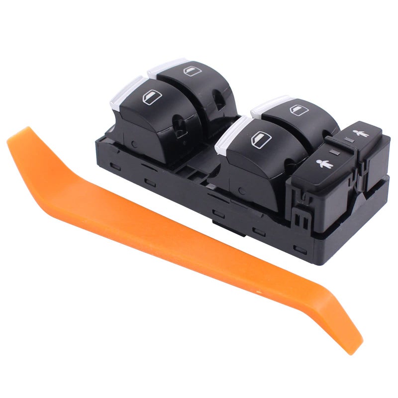 ApplianPar Front Driver Side Window Switch for Audi A6 20052011 Q7 20072015 S6 20072011