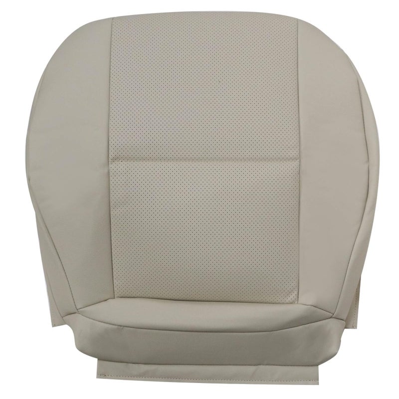 غطاء مقعد بديل لجهة السائق باللون العاجي متوافق مع مرسيدس بنز C250 C300 C350 2008 2009 2010 2011 2012 2013 2014